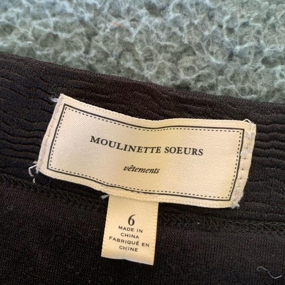 Moulinette Soeurs Anthropologie Skirt in Black - Picture 4 of 5